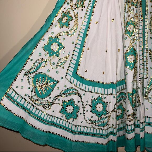 MILLY OF NEW YORK detailed a line skirt M - Picture 5 of 5